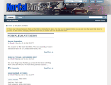 Tablet Screenshot of norcalevo.net